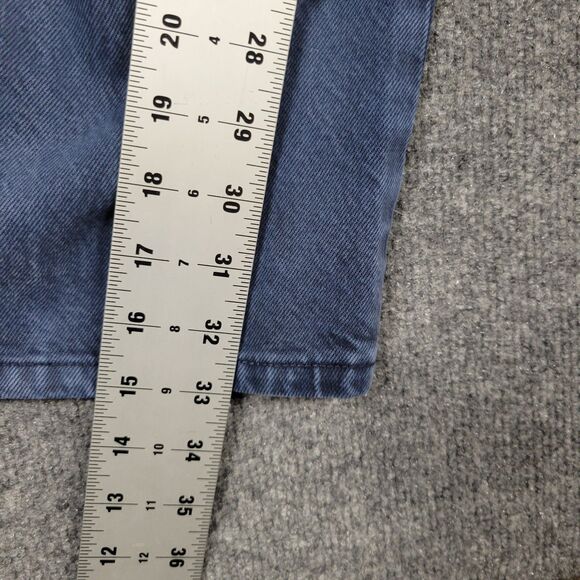 MARITHE FRANCOIS GIRBAUD Baggy Double Knee Denim Blue Jeans Big Pockets SIZE 44 - Picture 14 of 15